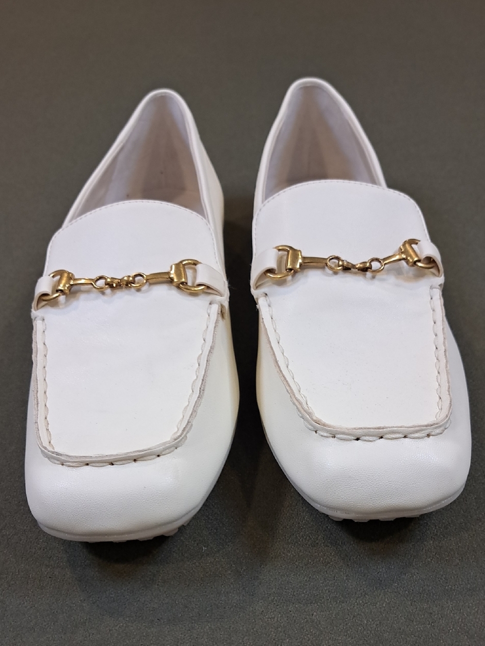 Franco Sarto Zerina Loafer - Color: Cream - Size: Women 10 - Picture 3 of 10